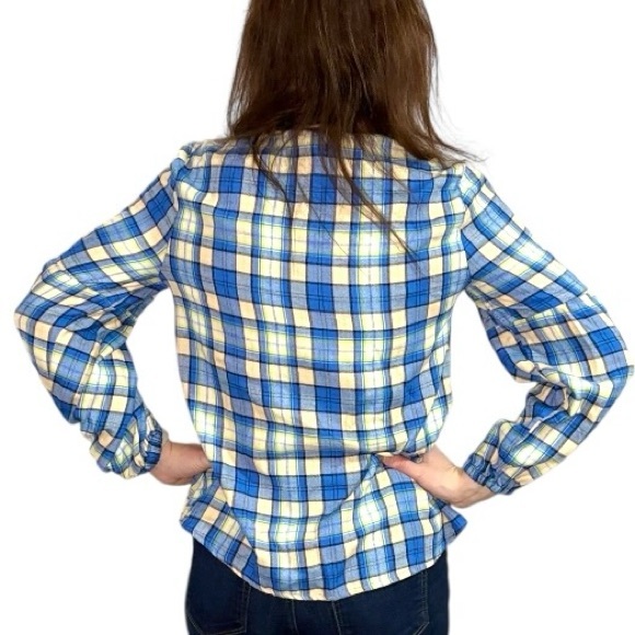 CLEARANCE Daily Thread Plaid Flannel Button Down Shirt - Small - Vibrant & Cozy - Picture 2 of 11